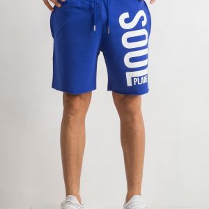 Dark Blue Men's Shorts Soulplane