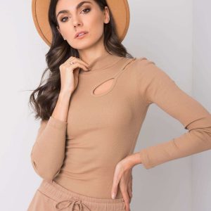 Camel blouse Neva RUE PARIS