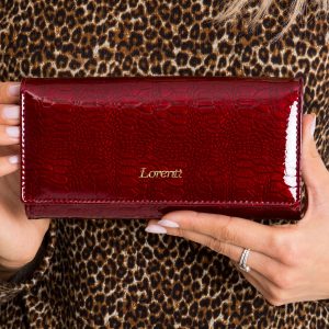 Dark Red Leather Wallet