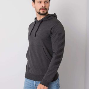 Dark Grey Hoodie for Men Connor