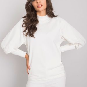 Ecru Lanciano cotton blouse