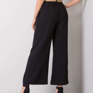 Black wide pants Isbel RUE PARIS