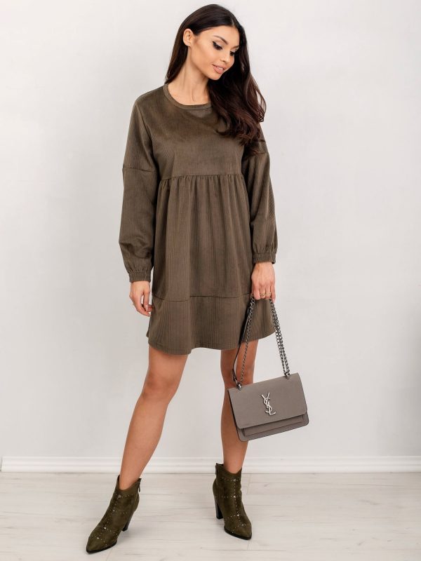 RUE PARIS Khaki dress Viance