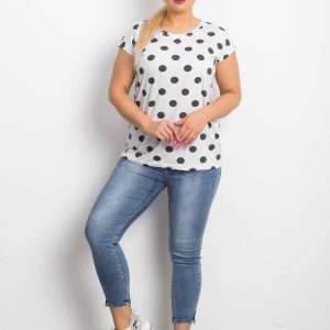 White Takings Plus Size T-Shirt