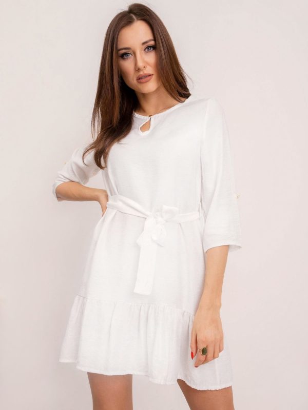 RUE PARIS White dress Ellaine