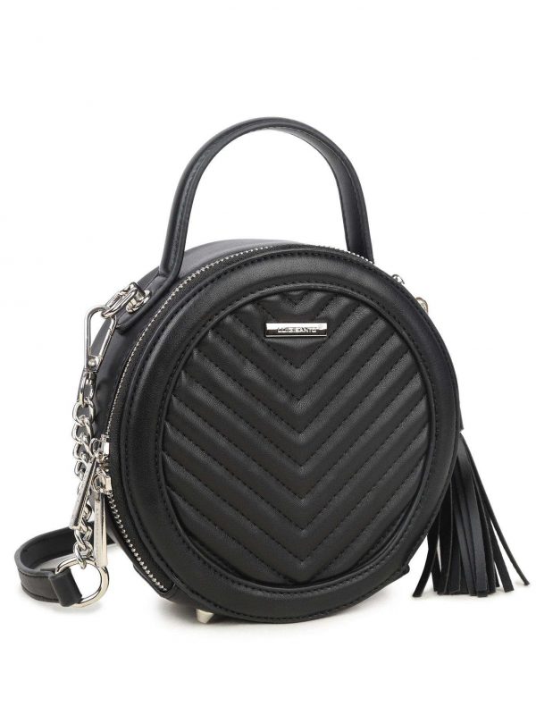 LUIGISANTO black round bag