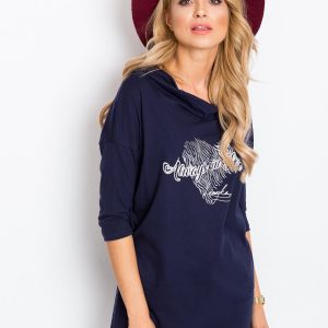 Navy blue tunic Always