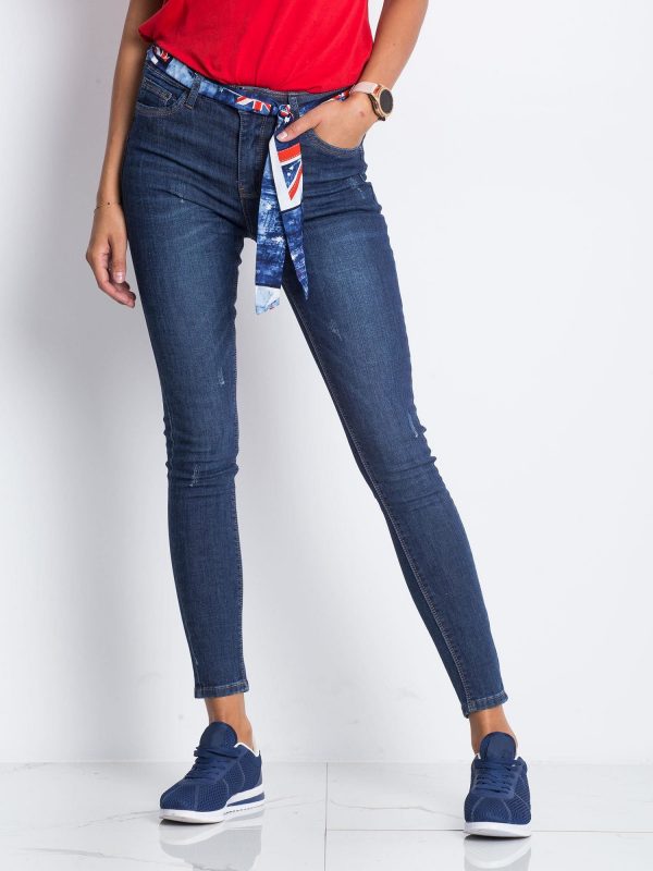 Navy Blue Homecoming Jeans