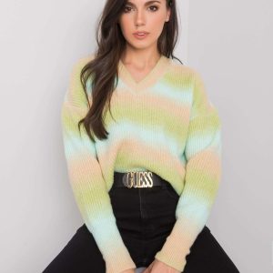 Green-beige jumper ombre Maritza RUE PARIS