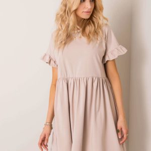 Beige dress Marietta RUE PARIS