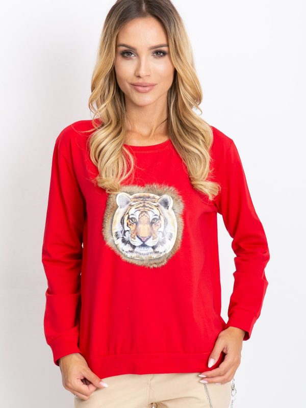 Red blouse Palma