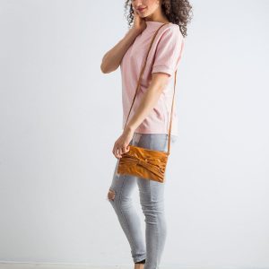 Camel bag with bow