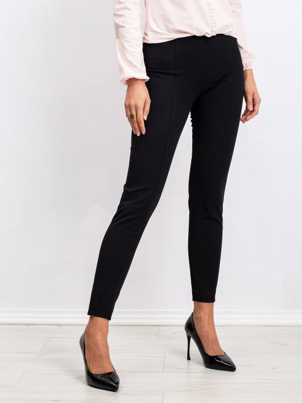 RUE PARIS Black pants Grace