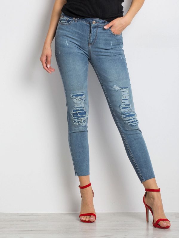 Blue Lightweight Jeans