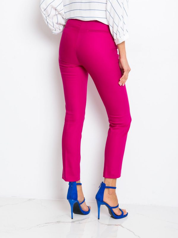 RUE PARIS Fuchsia Samba pants