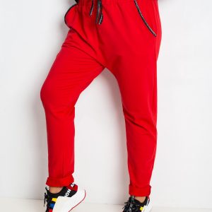 Red Savage Plus Size Pants