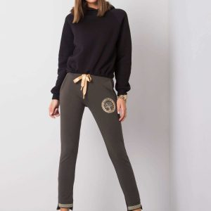 Dark khaki Simone sweatpants