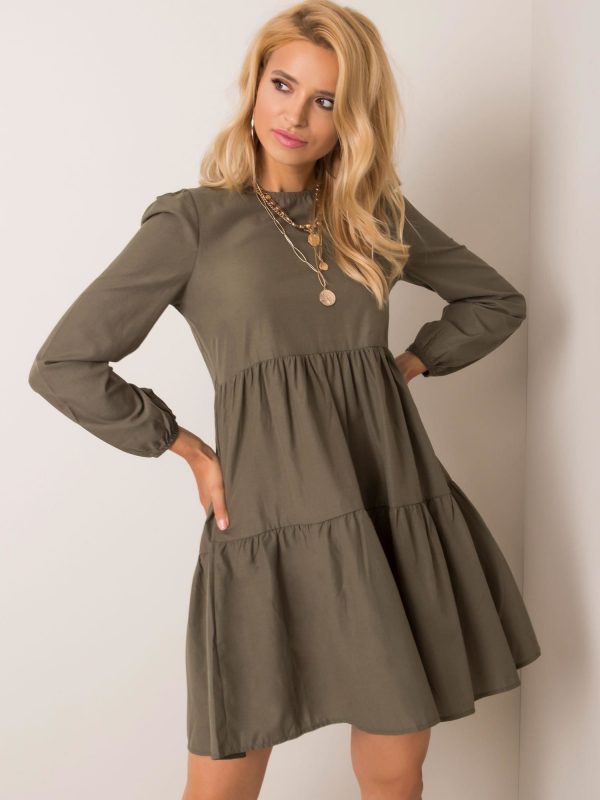 Khaki dress Bless RUE PARIS