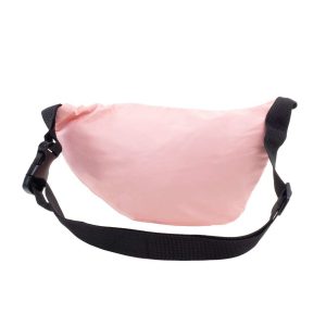 Light pink kidney handbag