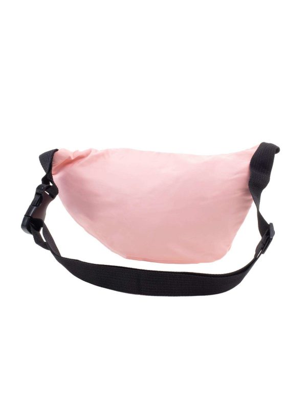 Light pink kidney handbag