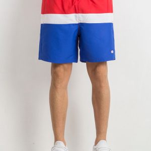 Red and blue Grateful men's shorts