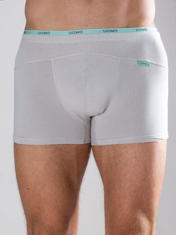 Beige men's boxer shorts