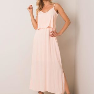 Peach dress Paloma RUE PARIS