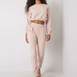 Beige casual set Laila RUE PARIS