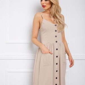 Beige dress Kendra RUE PARIS