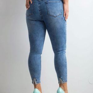 Blue denim tubes PLUS SIZE