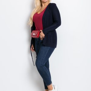 Navy blue plus size sweater Vibe