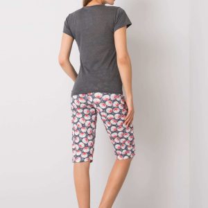 Women's Graphite Cotton Pyjamas