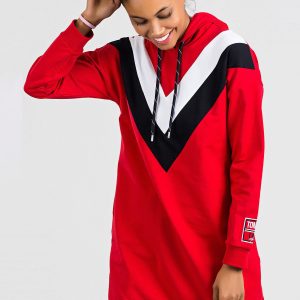 TOMMY LIFE Long sweatshirt red