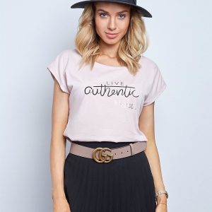 Dirty pink t-shirt Authentic