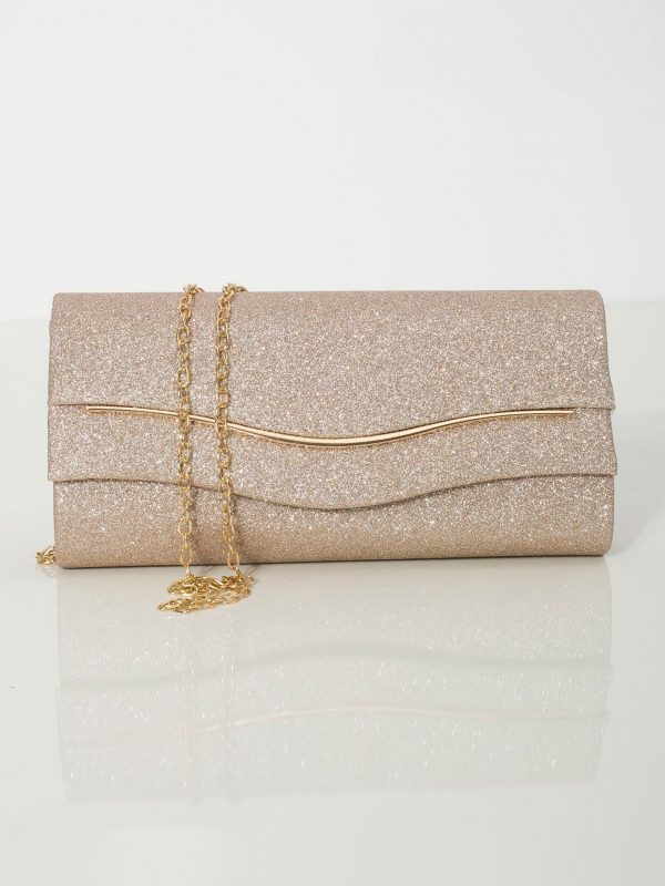 Champagne oblong formal bag