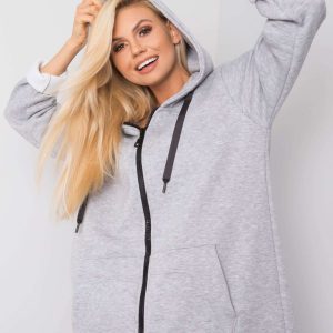 Grey melange sweatshirt Every