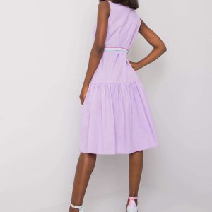 Fatini purple midi dress