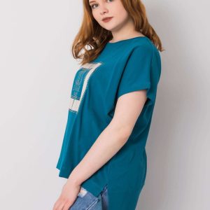 Lindsey's marine plus size blouse