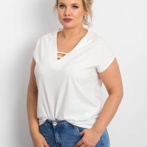 Ecru t-shirt plus size Darlyne