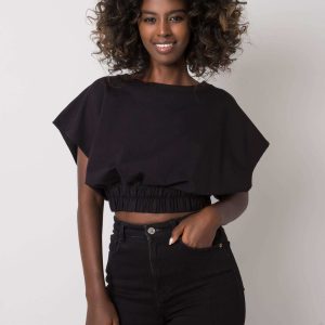 Antigua Black Short Sweatshirt