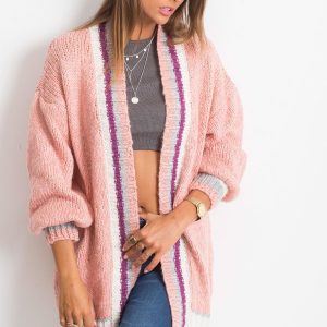 RUE PARIS Pink sweater Lavish