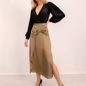 Khaki women's skirt BSL