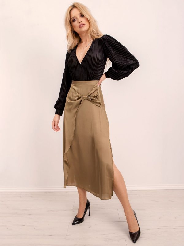 Khaki women's skirt BSL