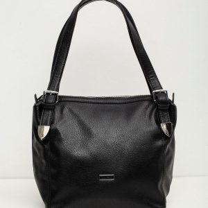 Black Women's Bag in Eco Leather