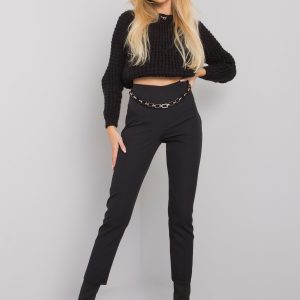 Beaverton Black Fabric Pants