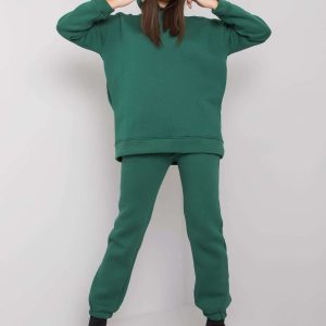 Dillon's Dark Green Two-Piece Tracksuit Set