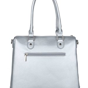 Silver big city bag LUIGISANTO