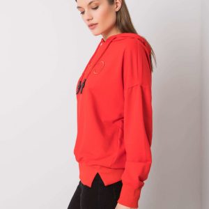 Nellie Red Hoodie