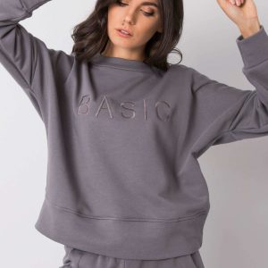 Dark Grey Sweatshirt Veronica