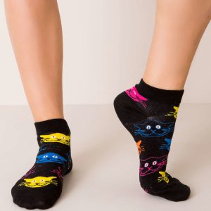 Black Short Socks